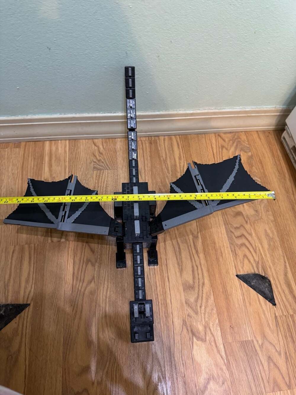 Working Mattel Minecraft Ultimate Ender Dragon Figure, 22-inch with Lights and S - Picture 5 of 10